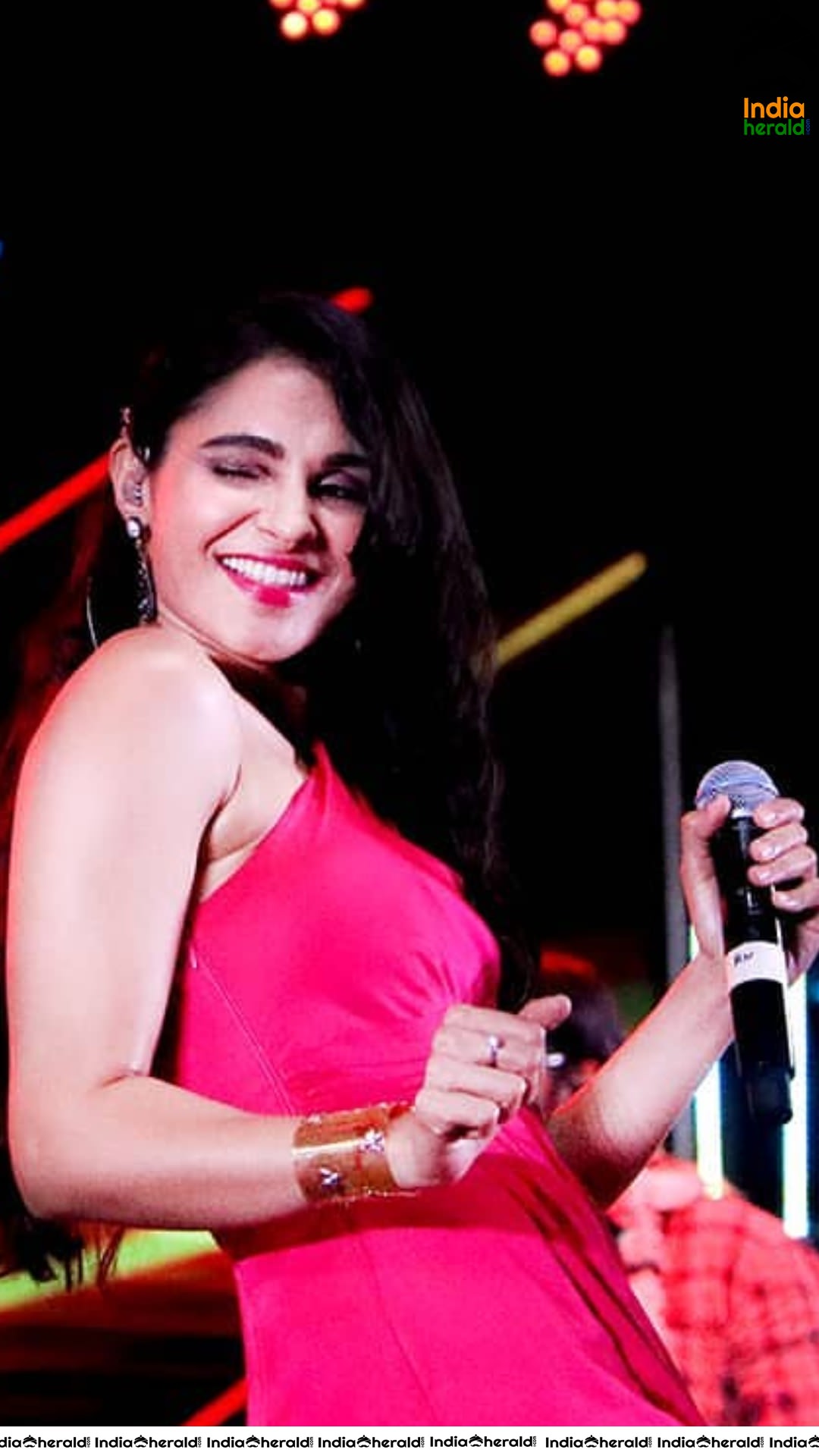 Andrea Jeremiah Latest Hot Photos during a Live In Concert Show Set 2
