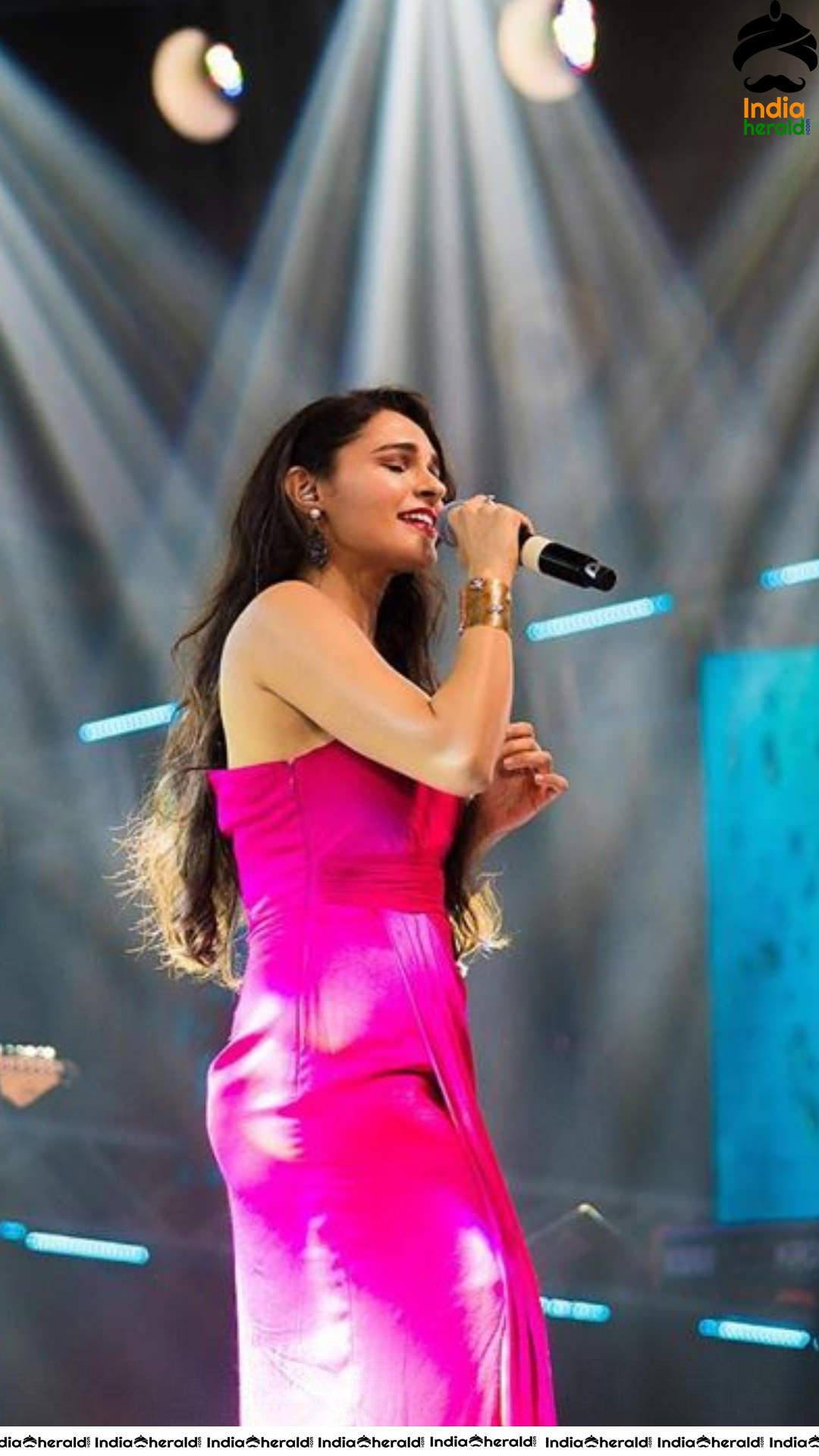 Andrea Jeremiah Latest Hot Photos during a Live In Concert Show Set 2