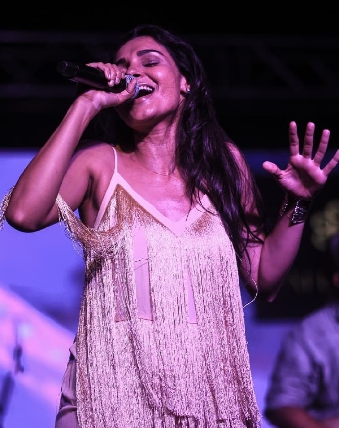 Andrea Jeremiah Sings At A Live Concert In Chennai