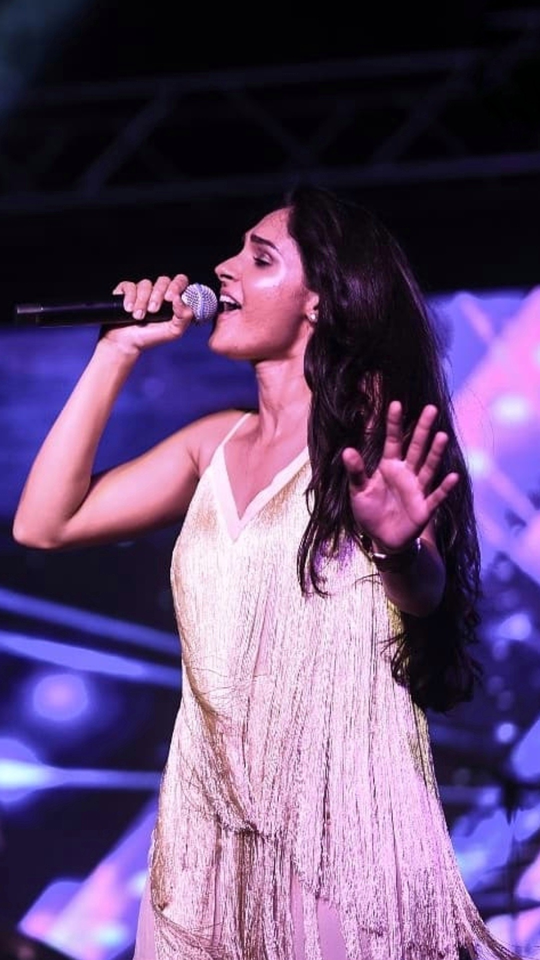 Andrea Jeremiah Sings At A Live Concert In Chennai