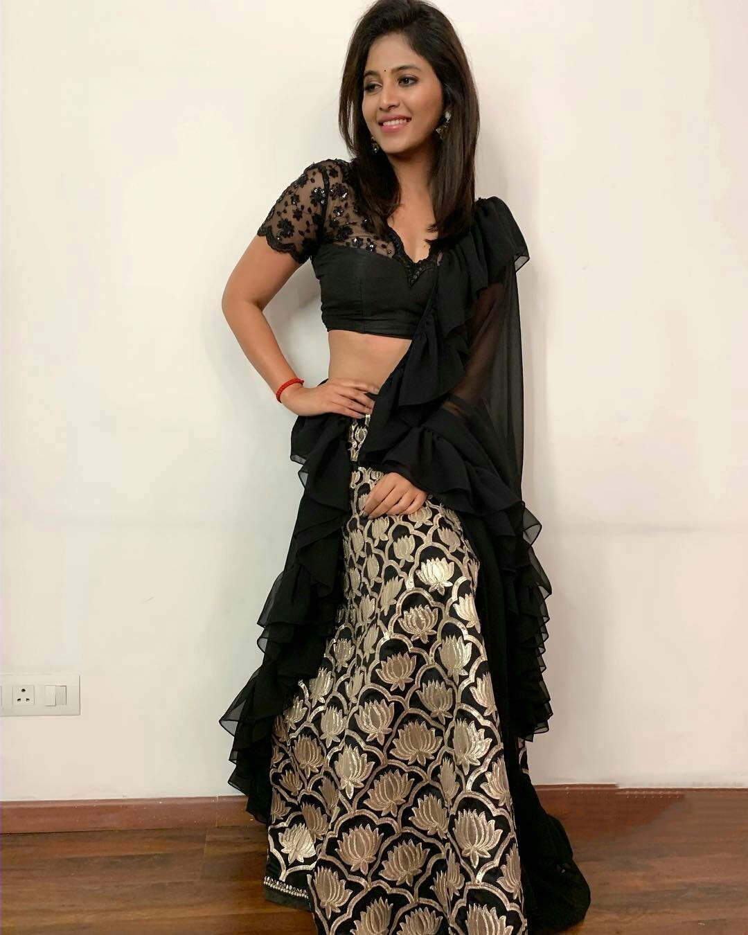 Anjali Birthday Dress In Black