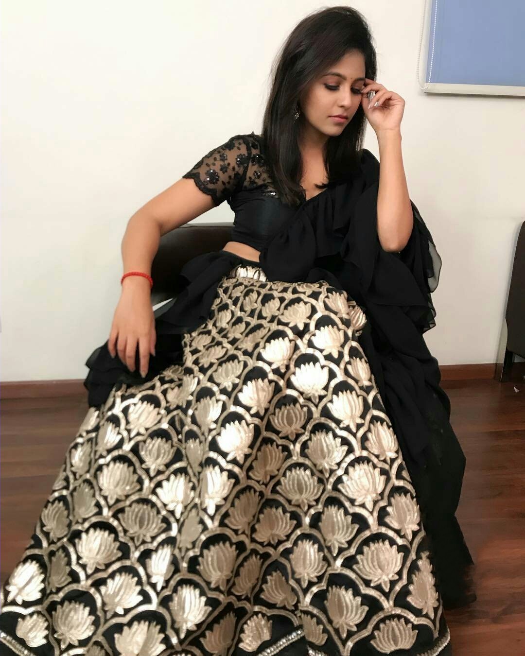 Anjali Birthday Dress In Black