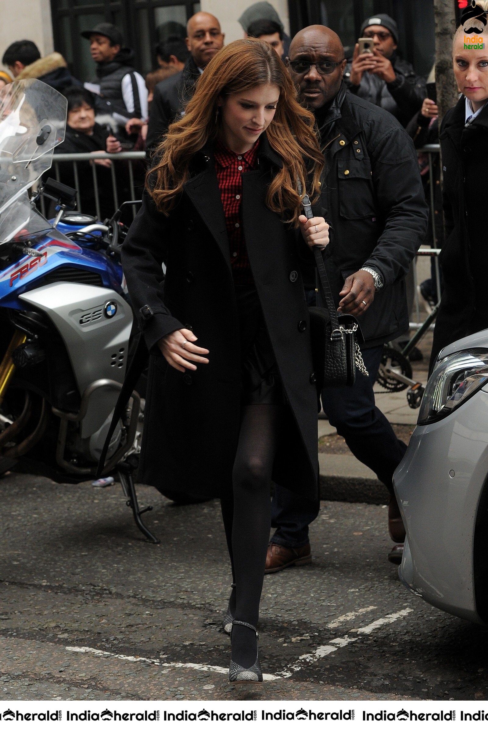 Anna Kendrick at BBC Radio Two Studios in Harrow