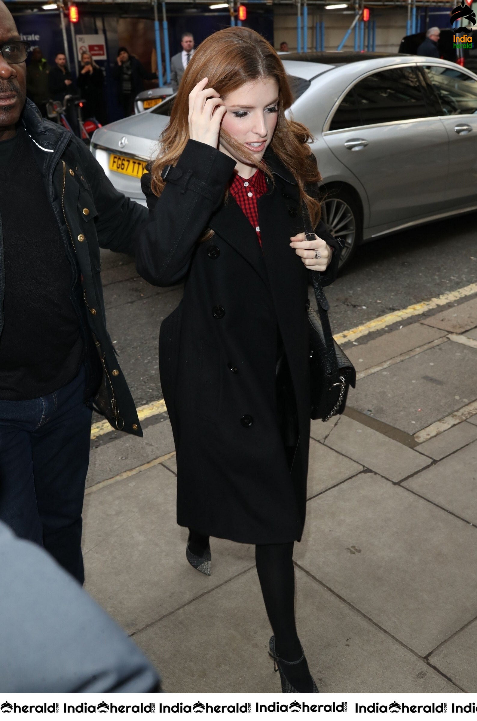 Anna Kendrick at BBC Radio Two Studios in Harrow