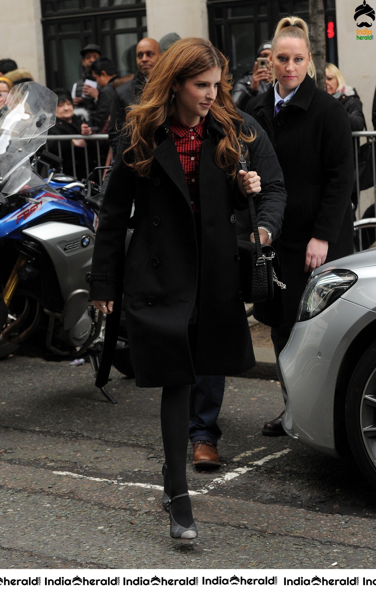 Anna Kendrick at BBC Radio Two Studios in Harrow