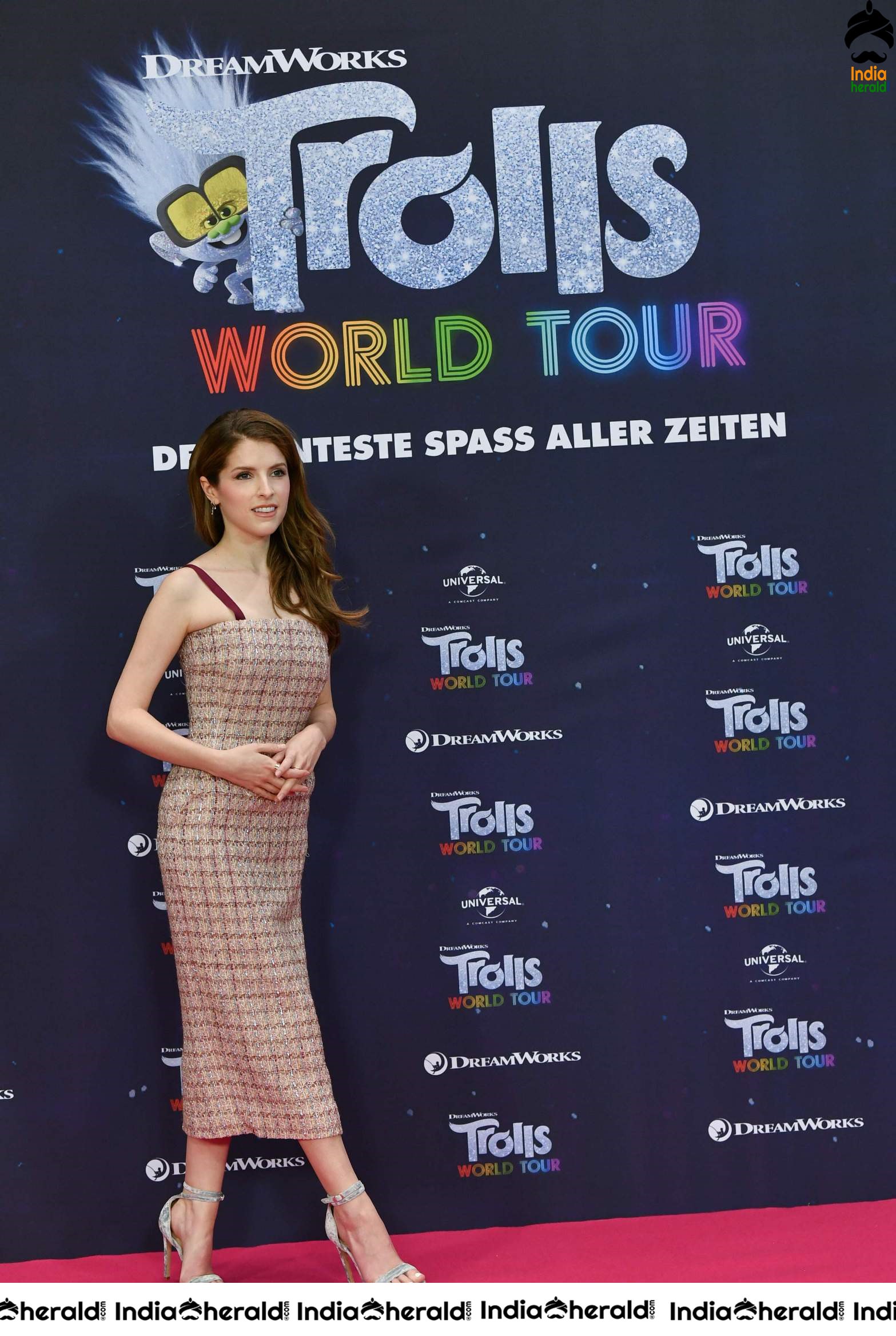 Anna Kendrick at Trolls World Tour Photocall in Berlin