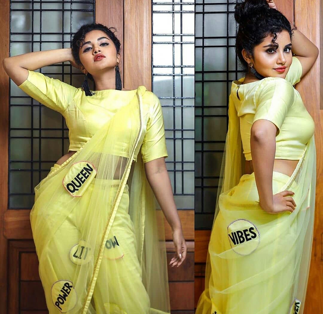 Anupama Parameswaran Shows Her Hot Curves In Side View