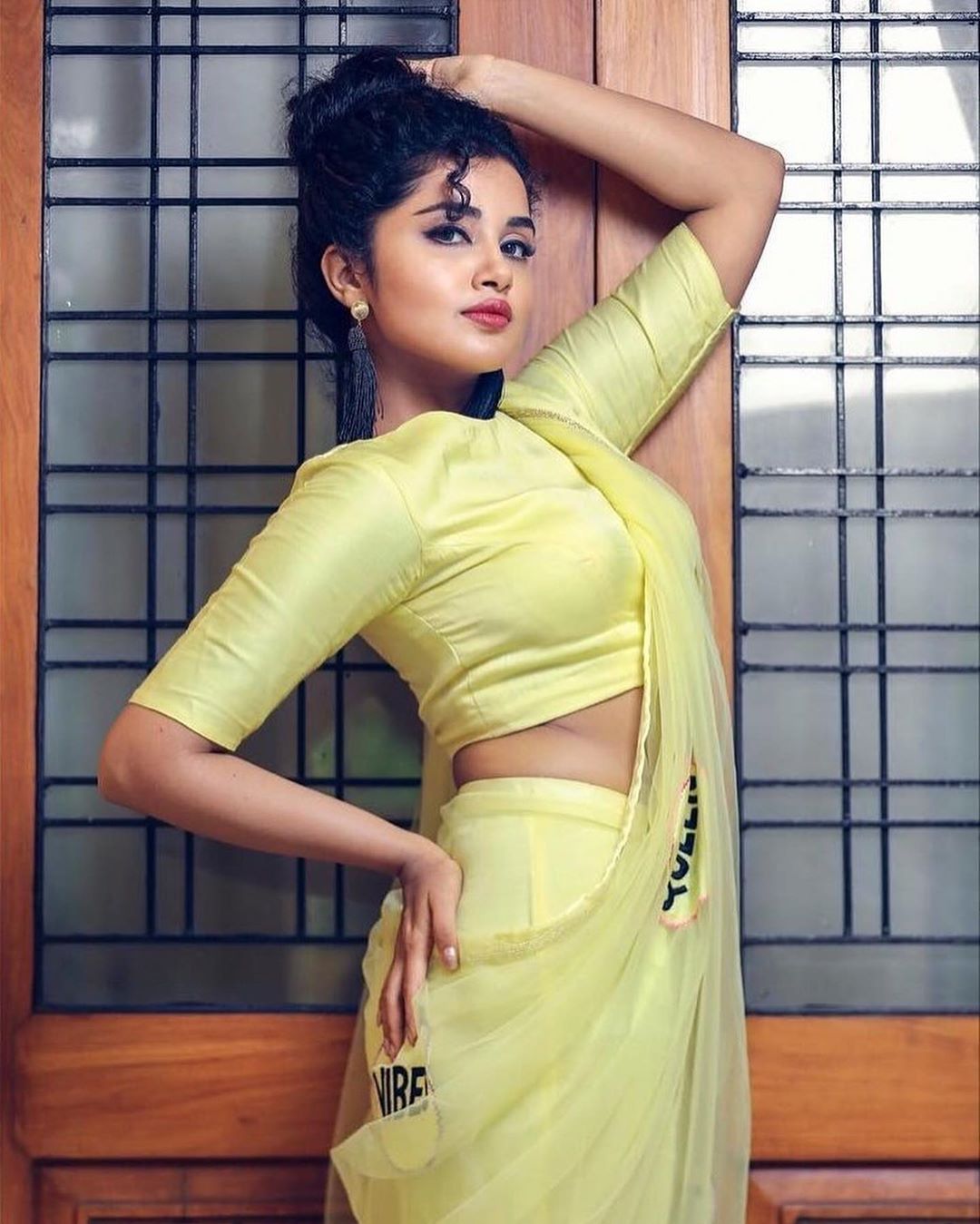 Anupama Parameswaran Shows Her Hot Curves In Side View