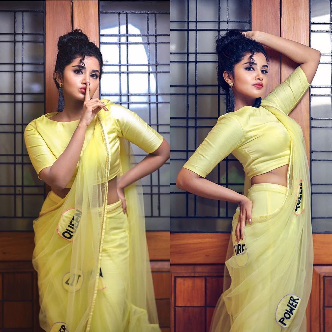 Anupama Parameswaran Shows Her Hot Curves In Side View