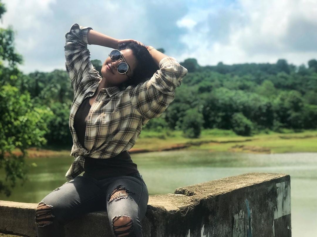 Anupama Parameswaran Sizzling Shooting Spot Stills