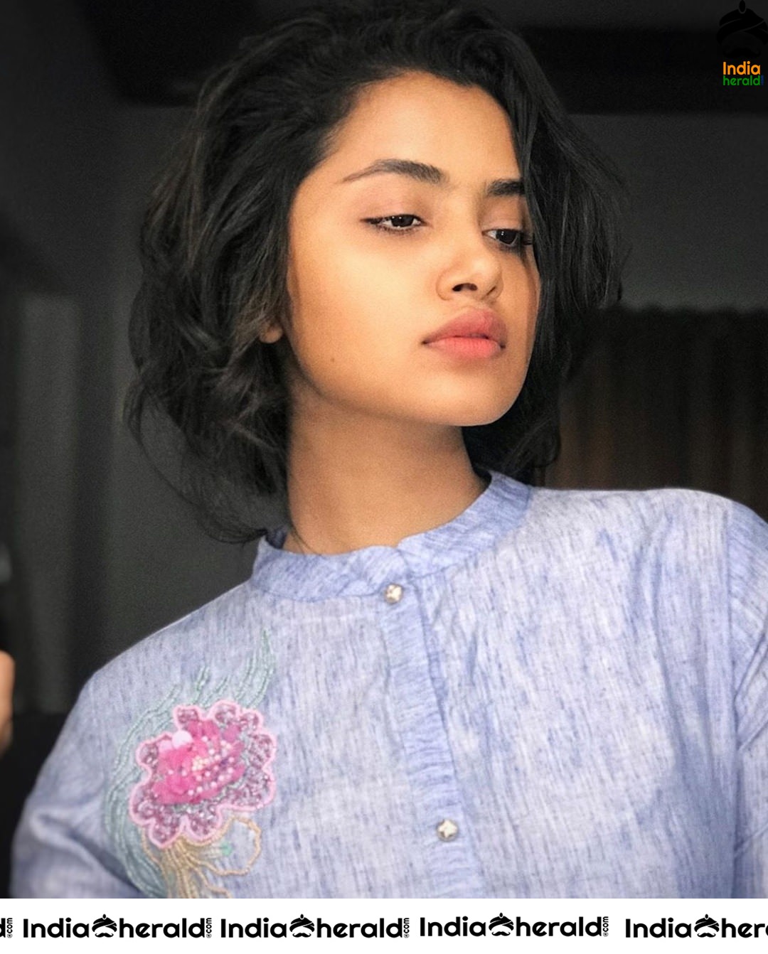 Anupama Shows her Cuteness on a Good Hair Day