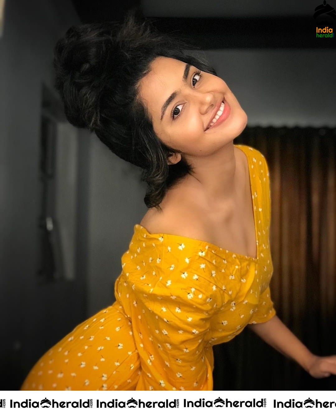 Anupama Shows her Cuteness on a Good Hair Day