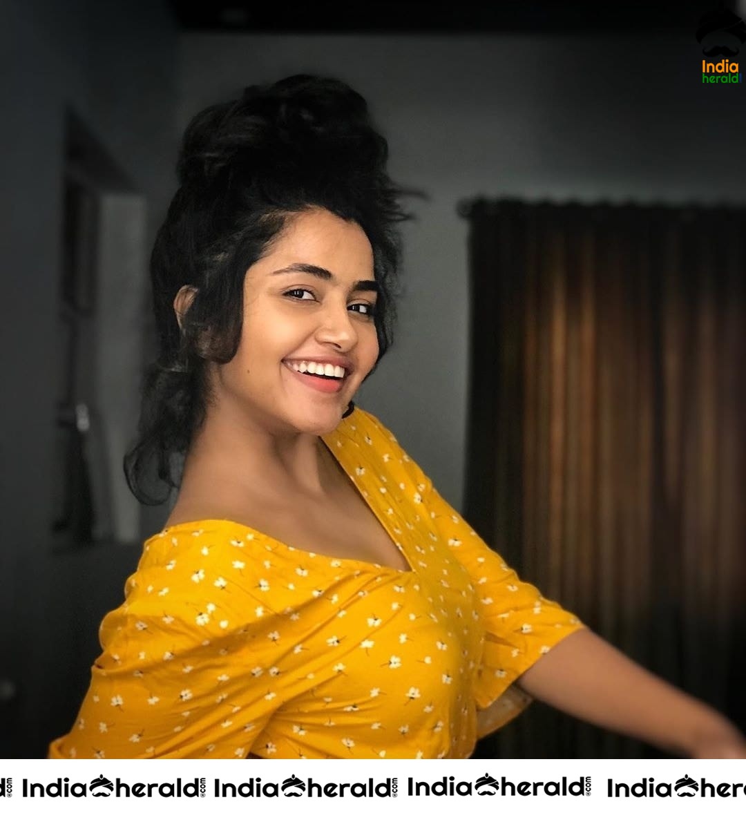 Anupama Shows her Cuteness on a Good Hair Day