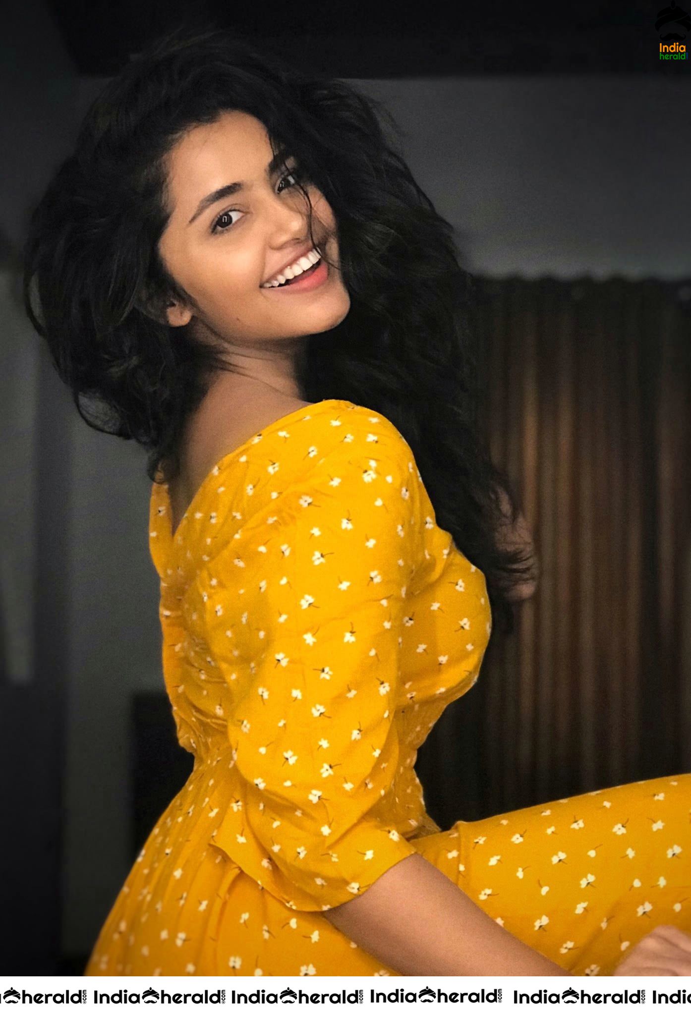 Anupama Shows her Cuteness on a Good Hair Day