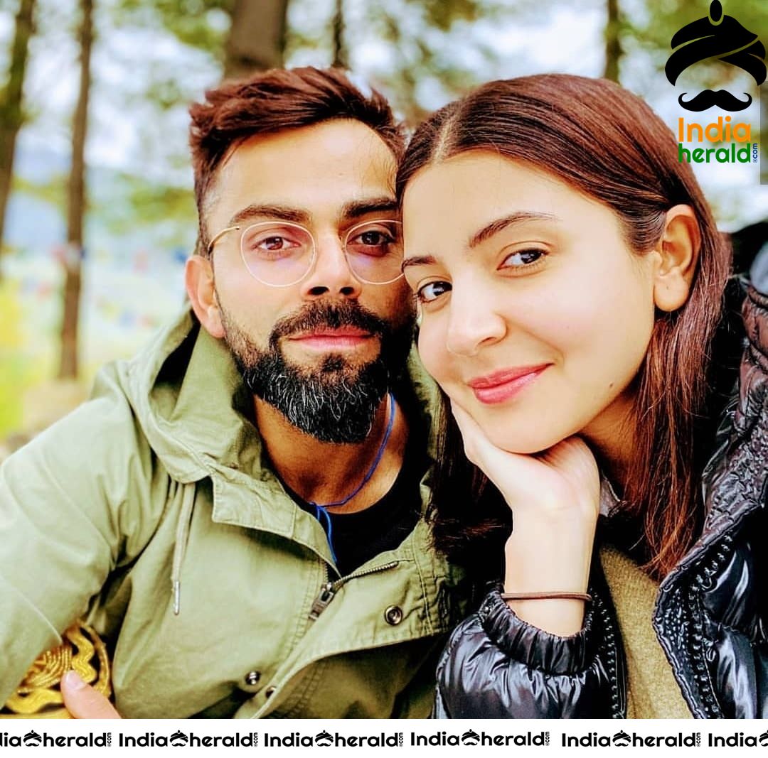 Anushka Sharma enjoying her Holiday with her husband Virat Kohli at Himalayas