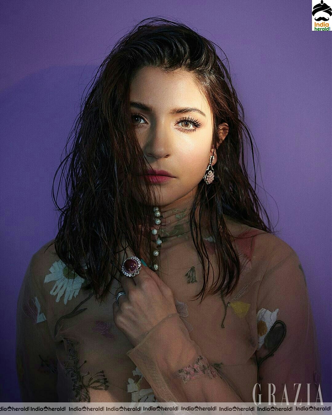 Anushka Sharma Hot Grazia Photoshoot Stills
