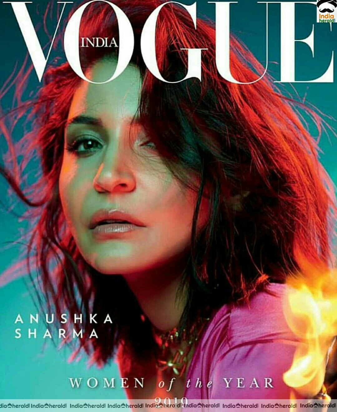 Anushka Sharma Hot Latest Stylish Vogue Photoshoot
