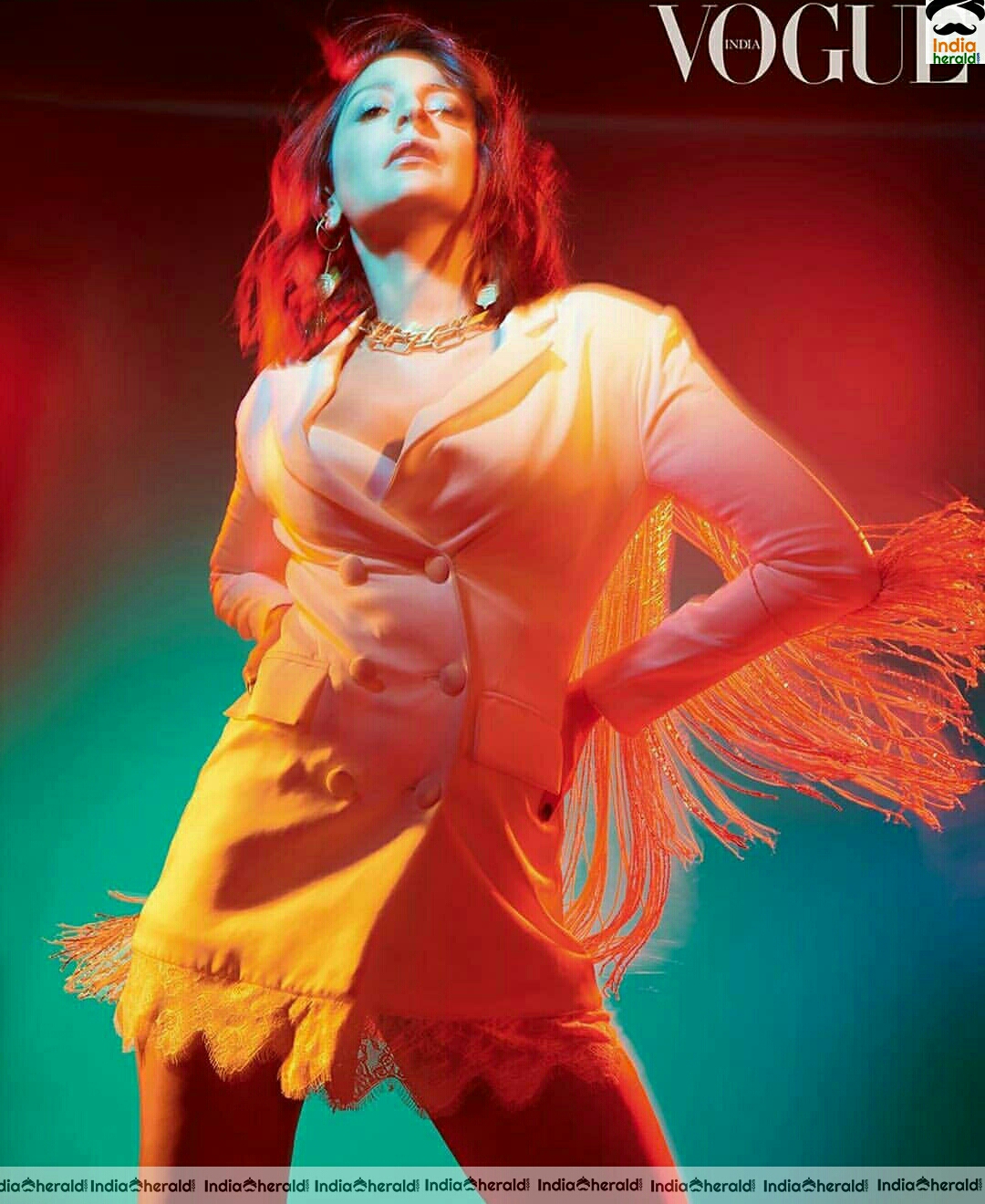 Anushka Sharma Hot Latest Stylish Vogue Photoshoot