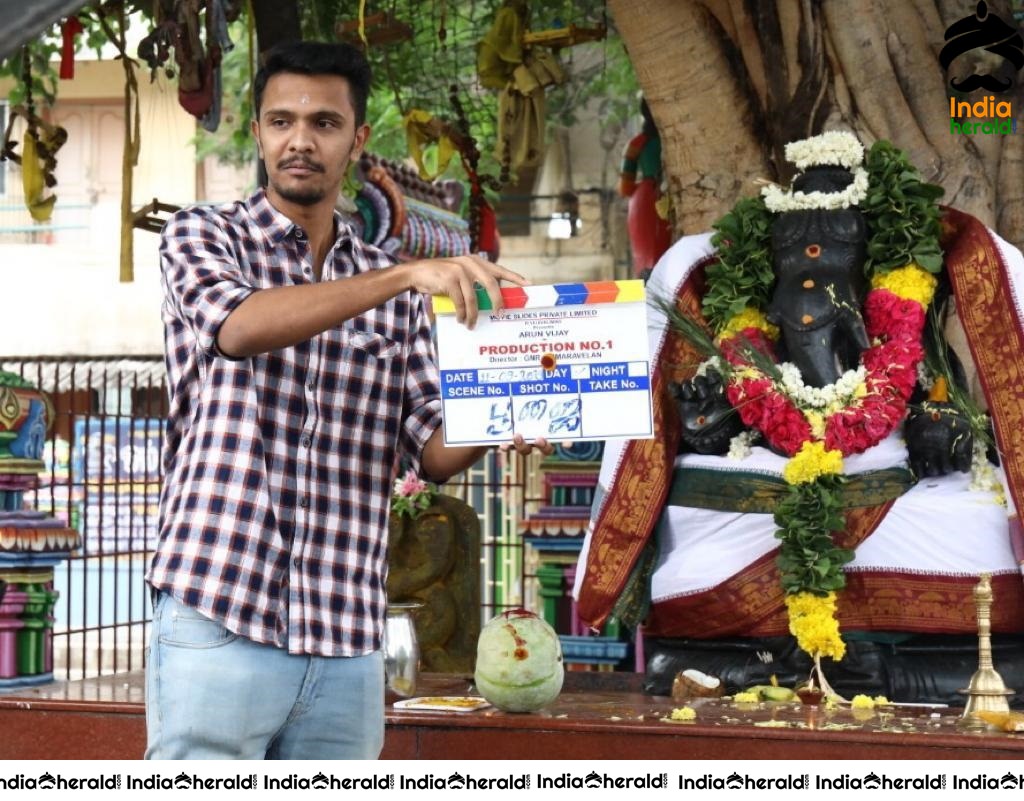 Arun Vijay 30th film Pooja Stills