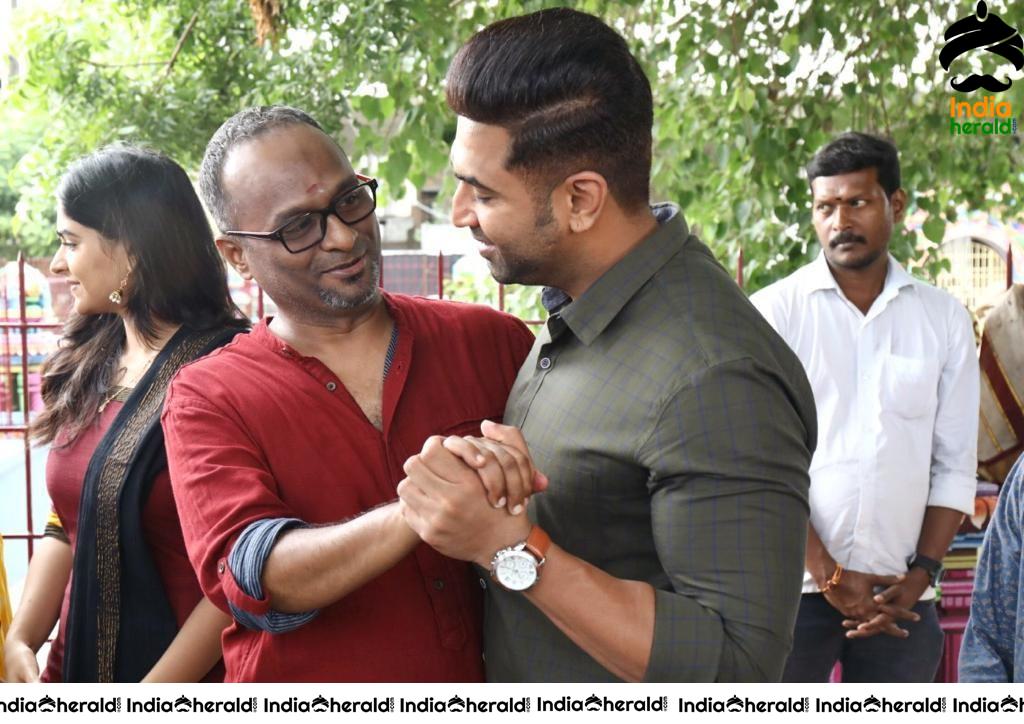 Arun Vijay 30th film Pooja Stills