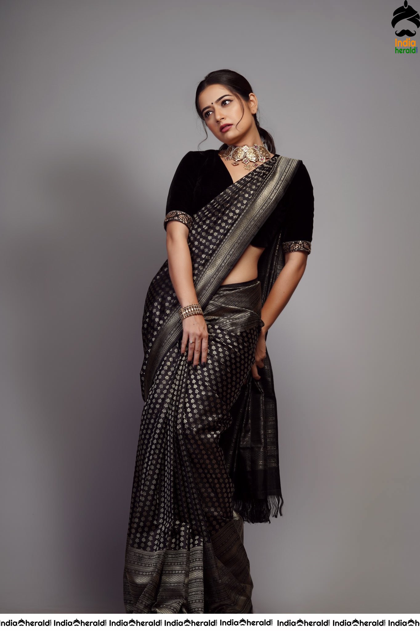 Ashika Ranganath Latest Photos in Saree