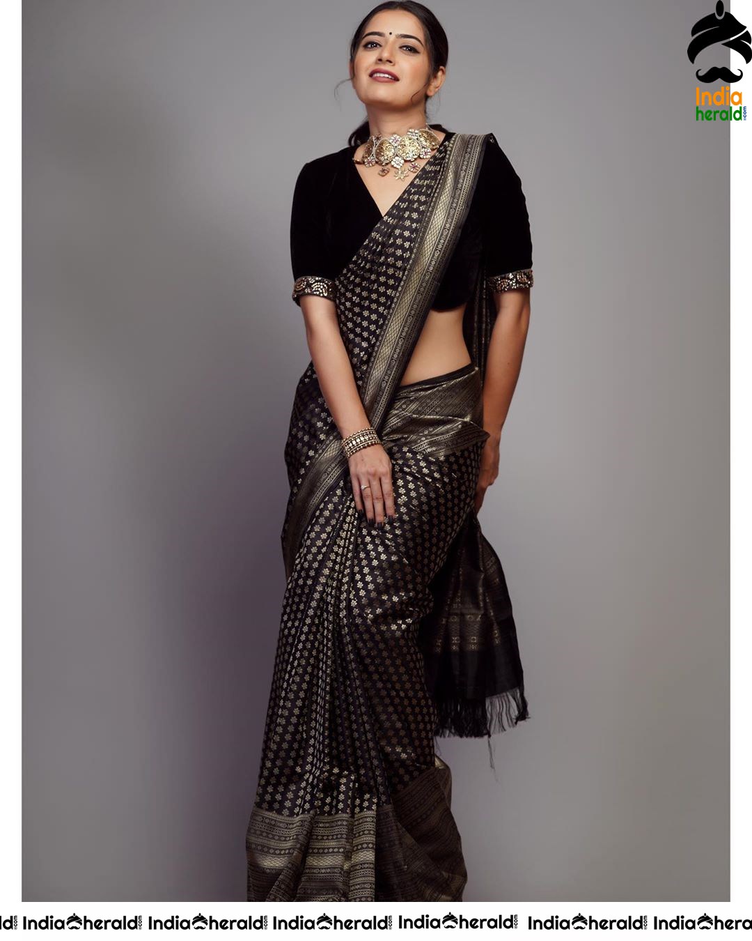 Ashika Ranganath Latest Photos in Saree