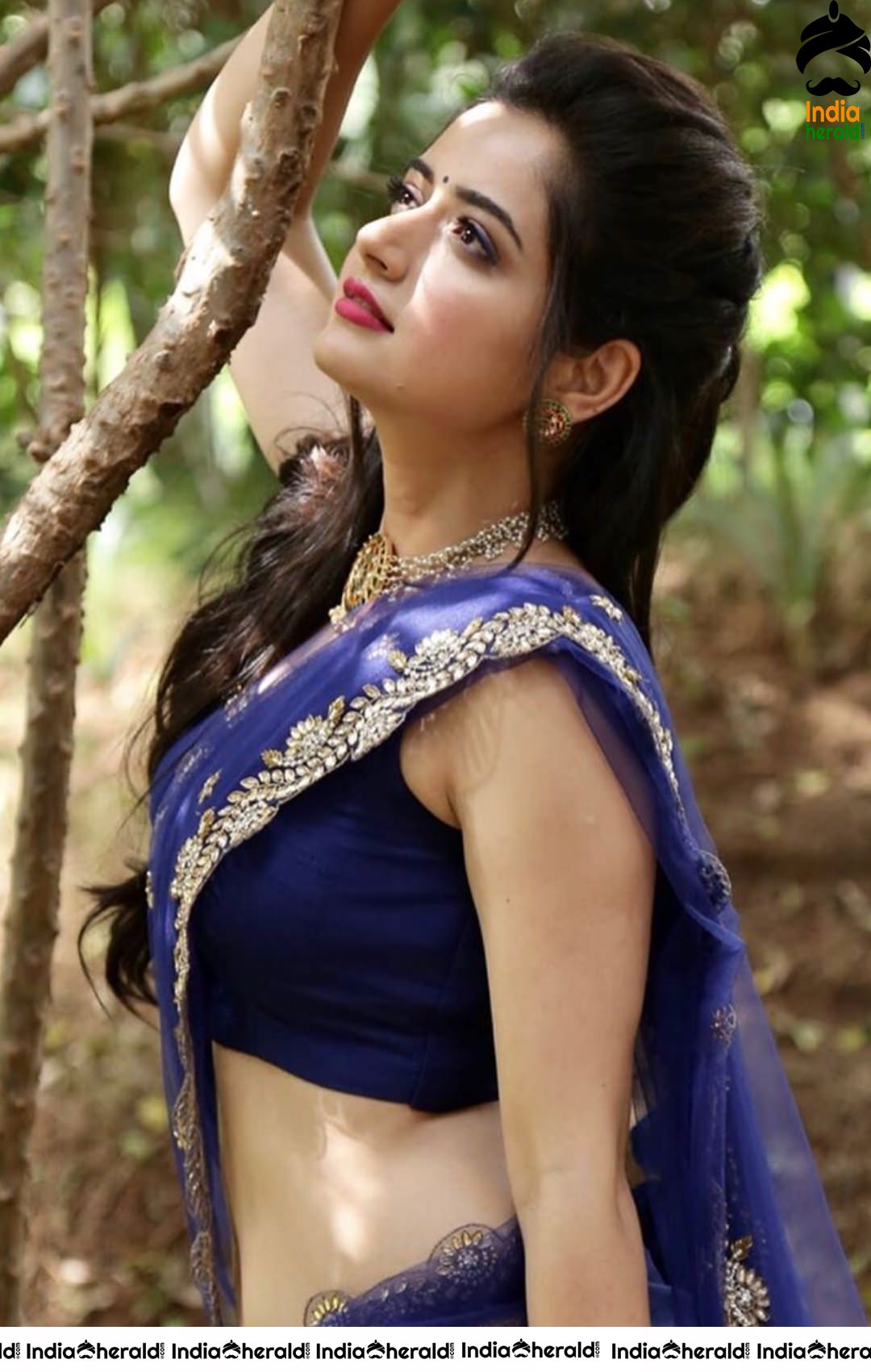 Ashika Ranganath Latest Photos in Saree