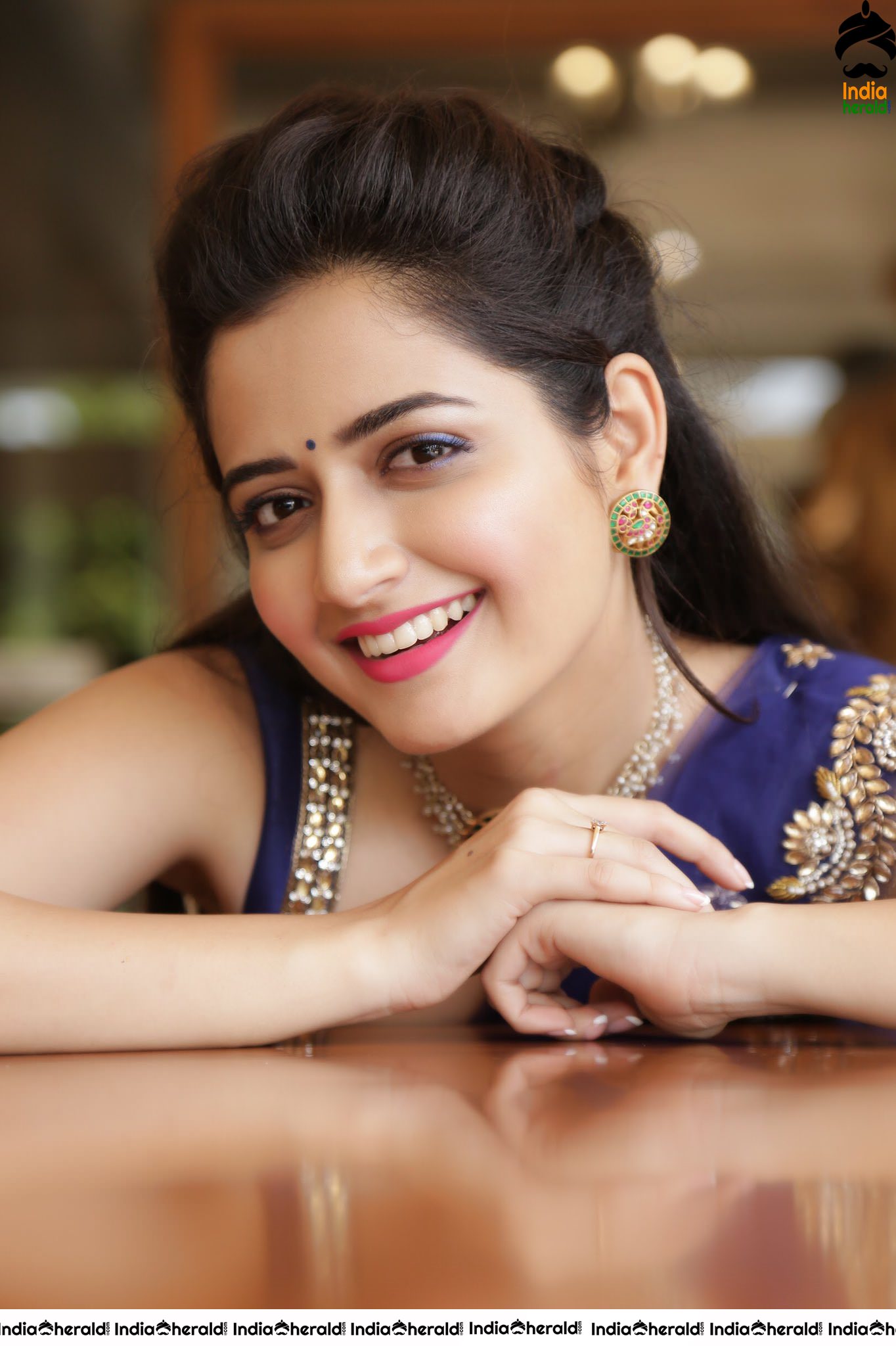 Ashika Ranganath Latest Photos in Saree