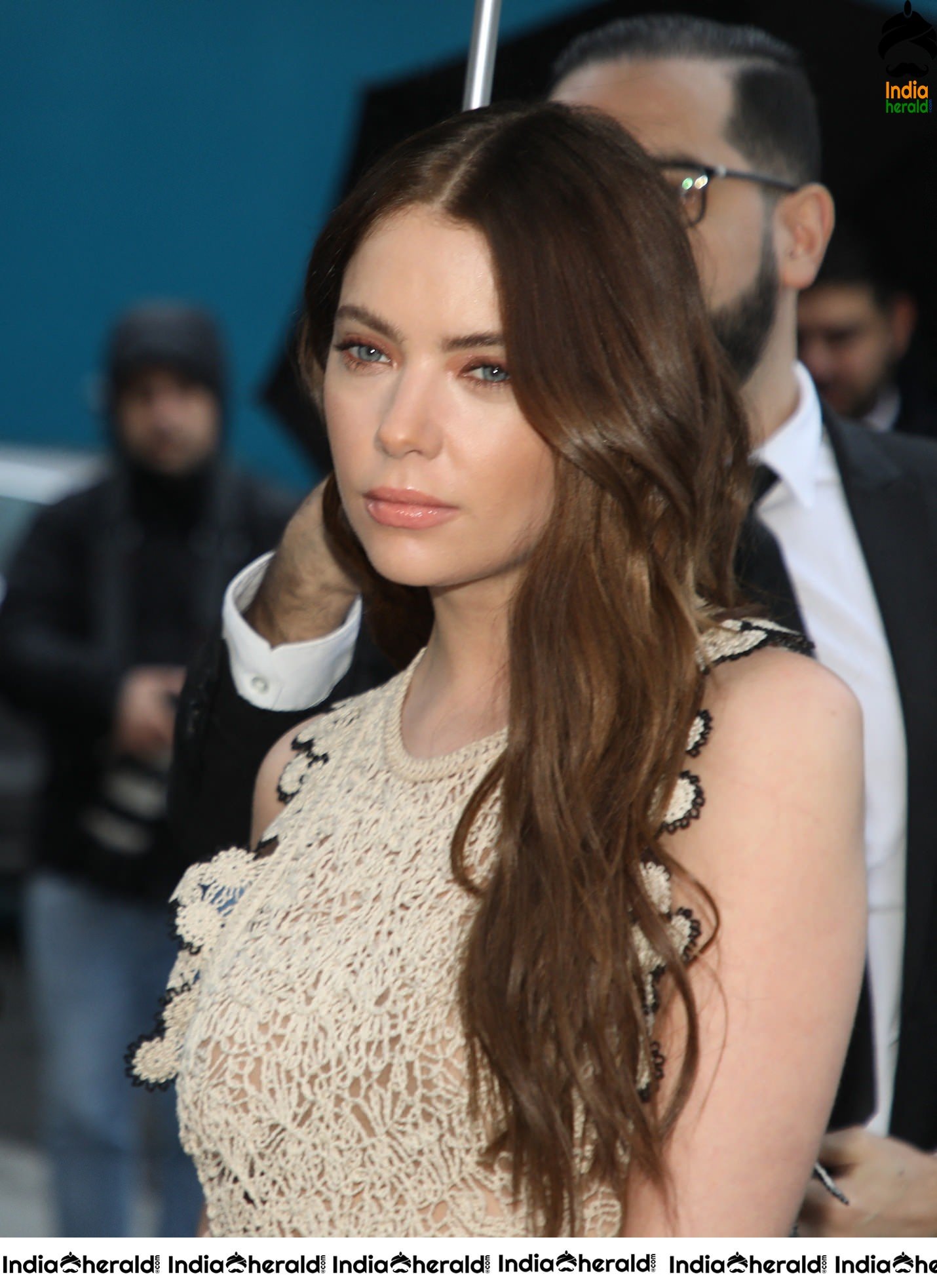 Ashley Benson looking adorable at the Stella Mccartney show in Paris Set 1