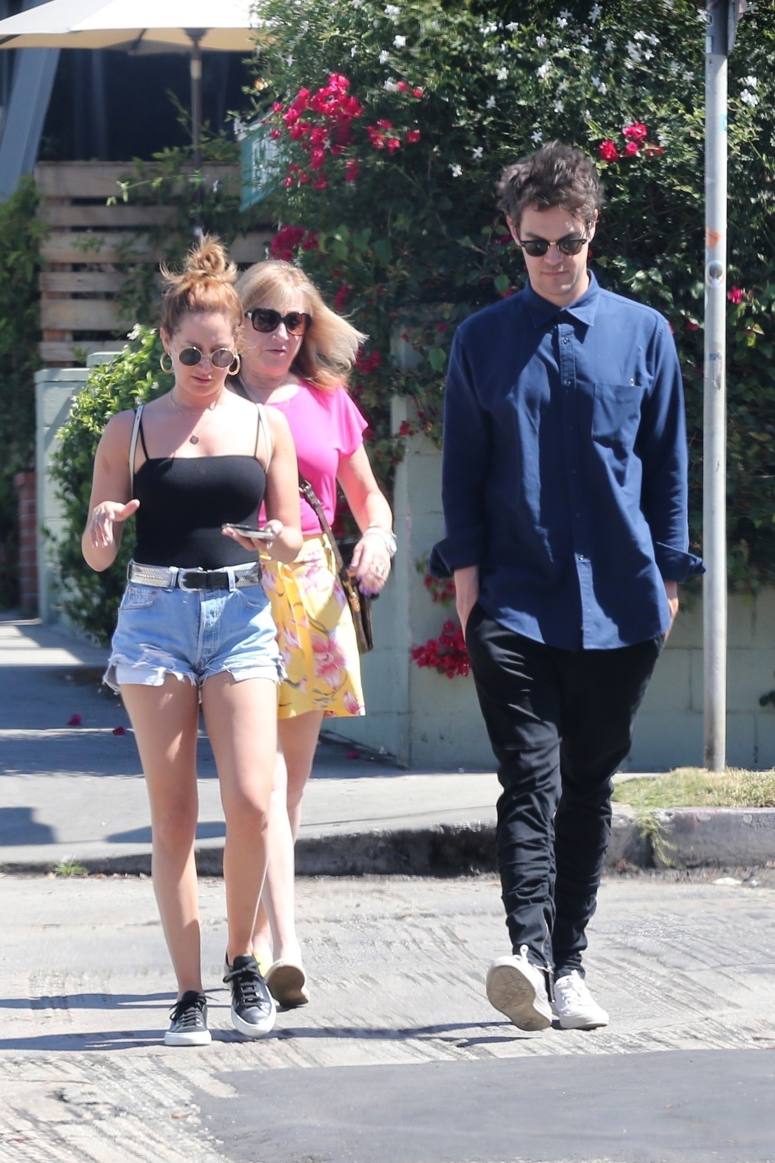 Ashley Tisdale Out For Lunch In Los Feliz
