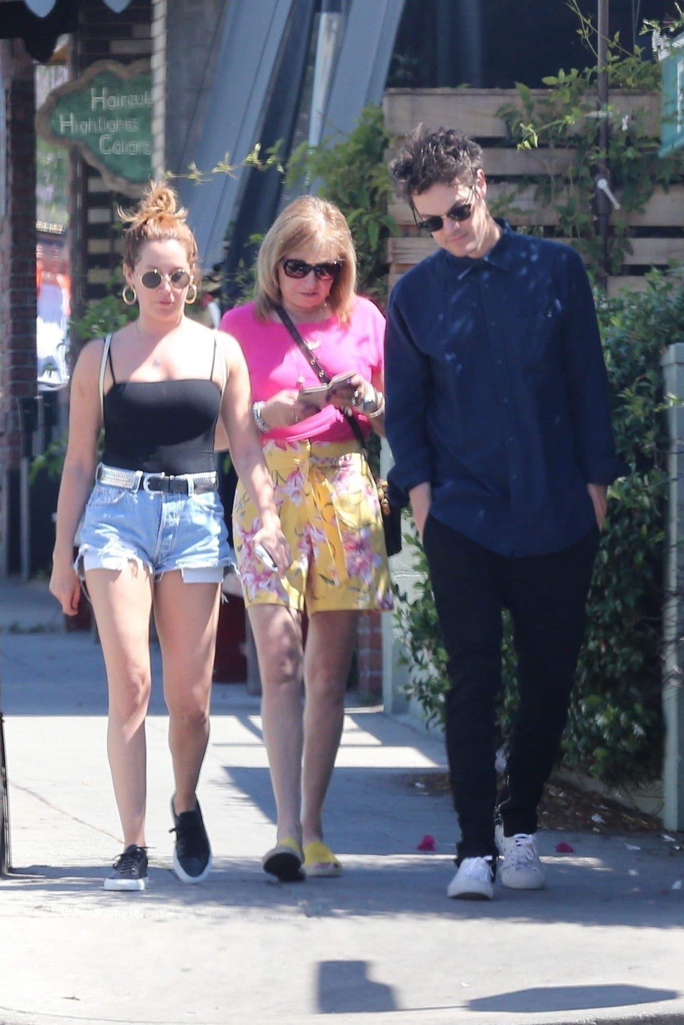 Ashley Tisdale Out For Lunch In Los Feliz