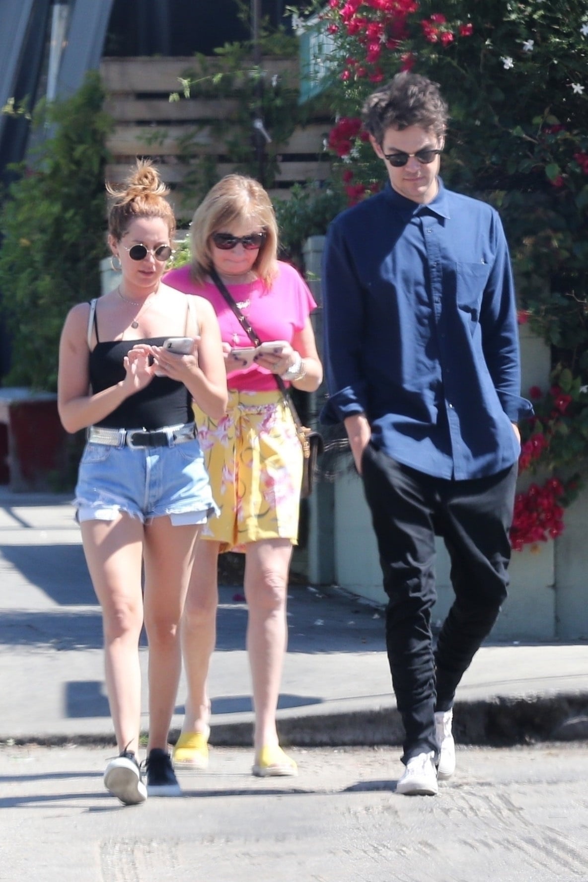 Ashley Tisdale Out For Lunch In Los Feliz