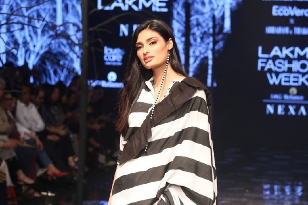 Athiya Shetty At Lakme Fashion Week Winter 2019