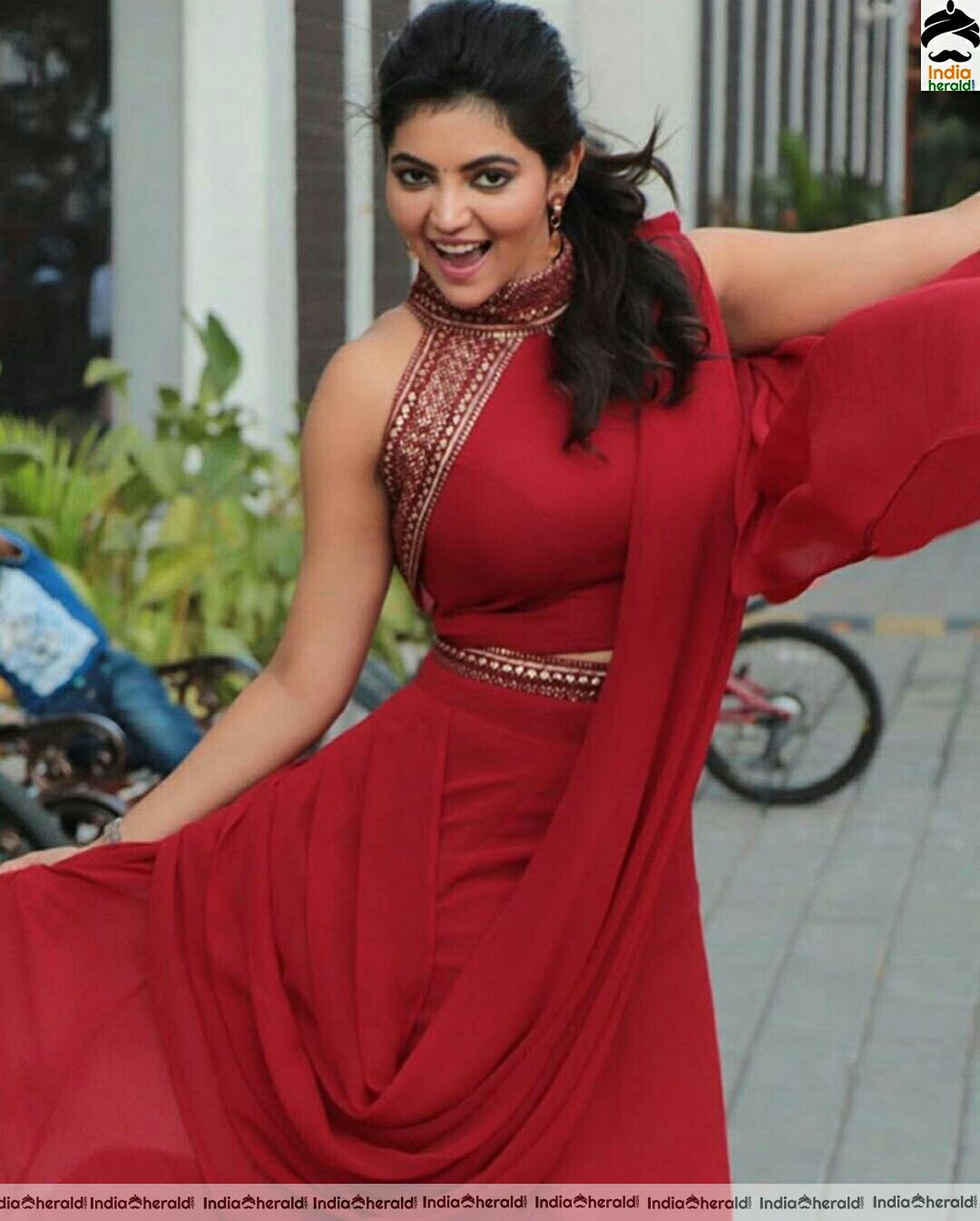 Athulya Ravi Cute Tamil New Year Celebration Stills