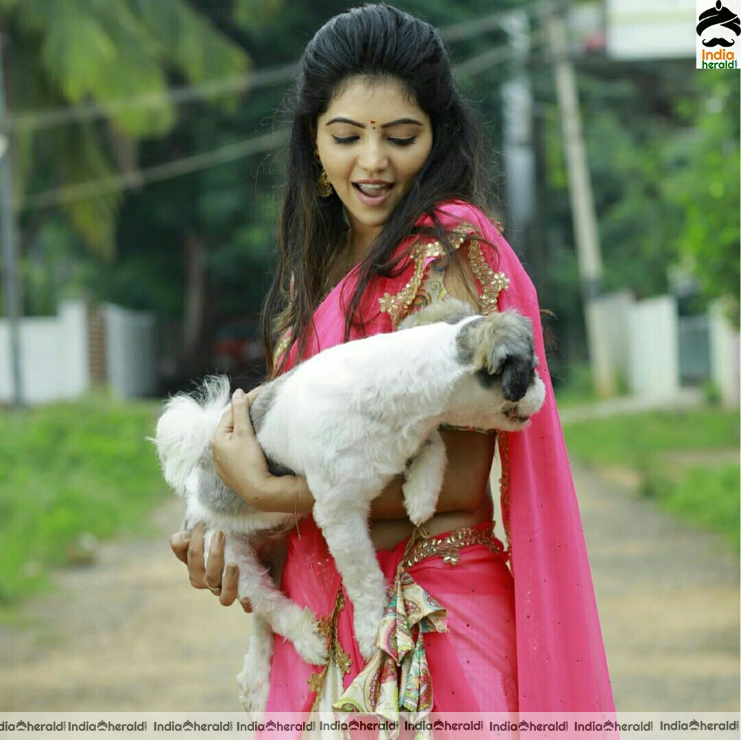 Athulya Ravi Cute Tamil New Year Celebration Stills