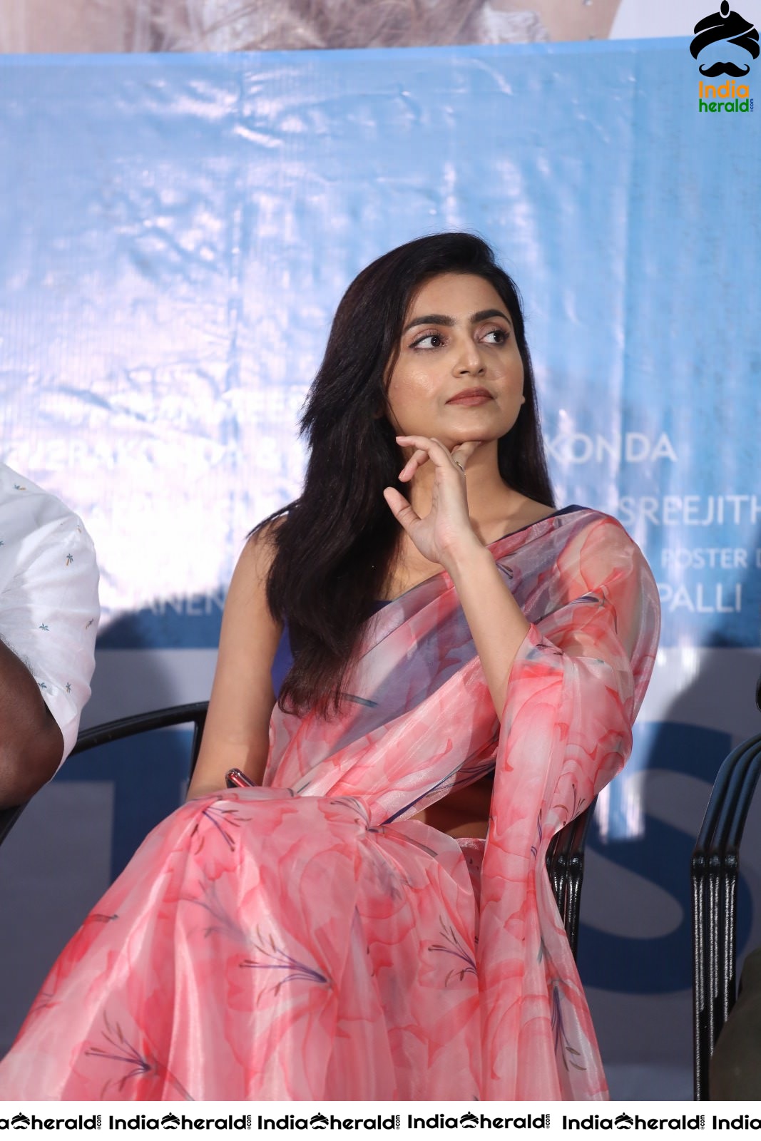 Avantika Mishra in Saree at MMC Success Meet