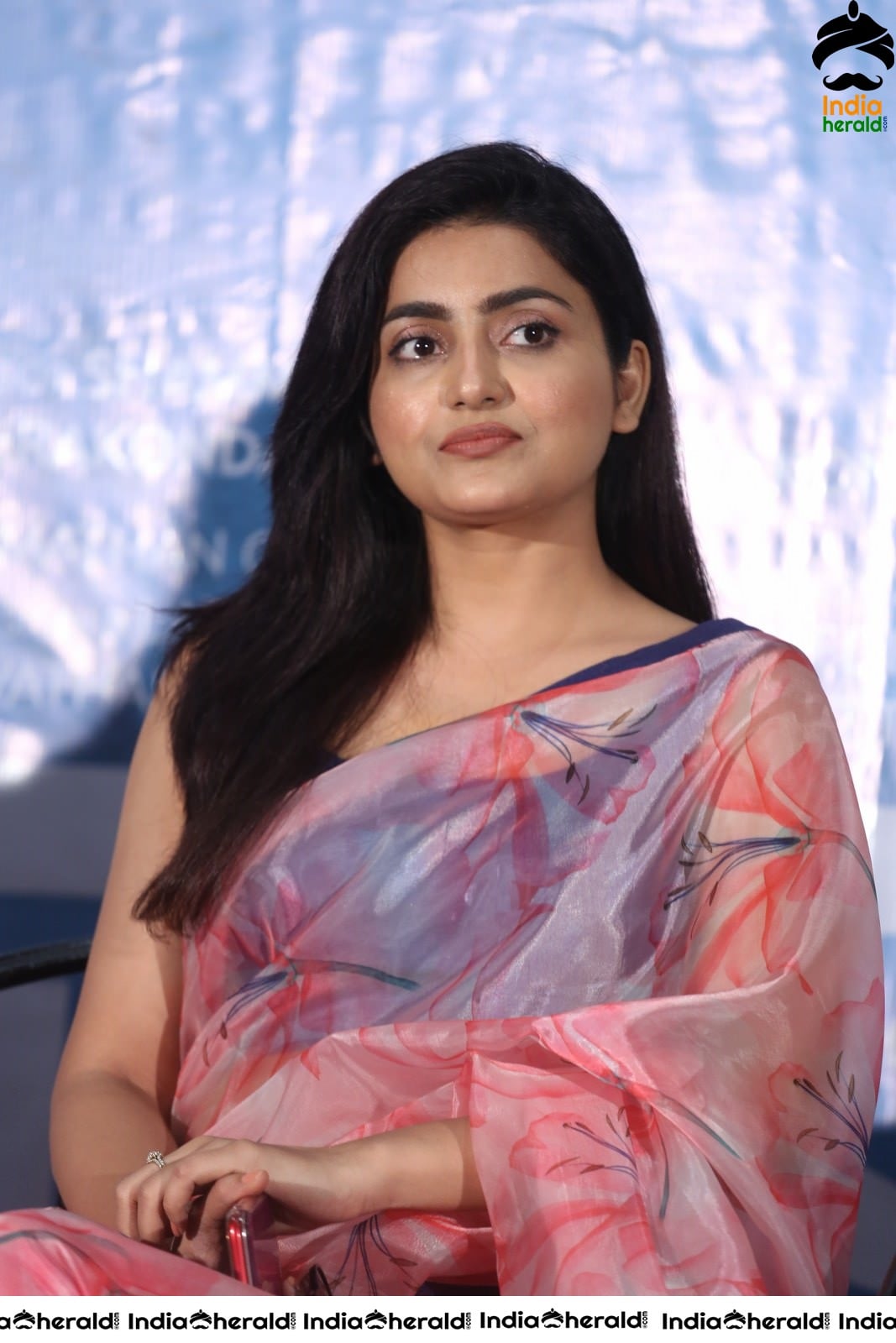 Avantika Mishra in Saree at MMC Success Meet