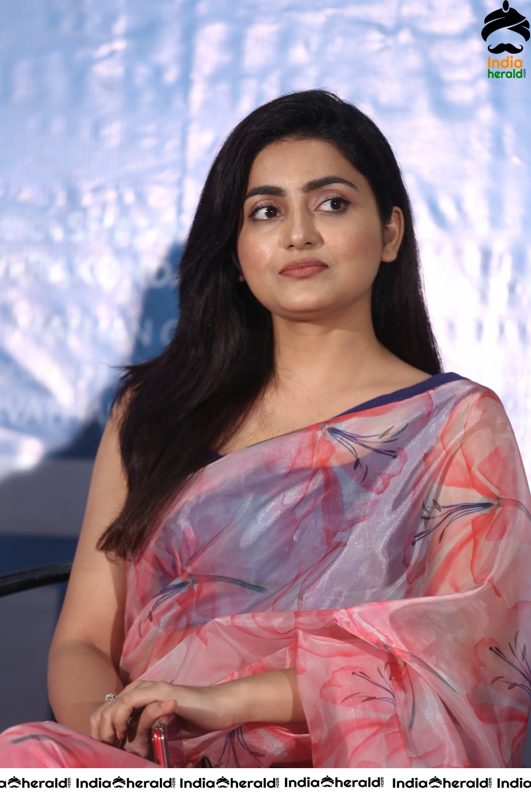 Avantika Mishra in Saree at MMC Success Meet