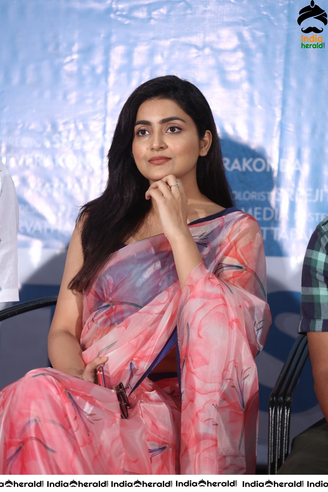 Avantika Mishra in Saree at MMC Success Meet
