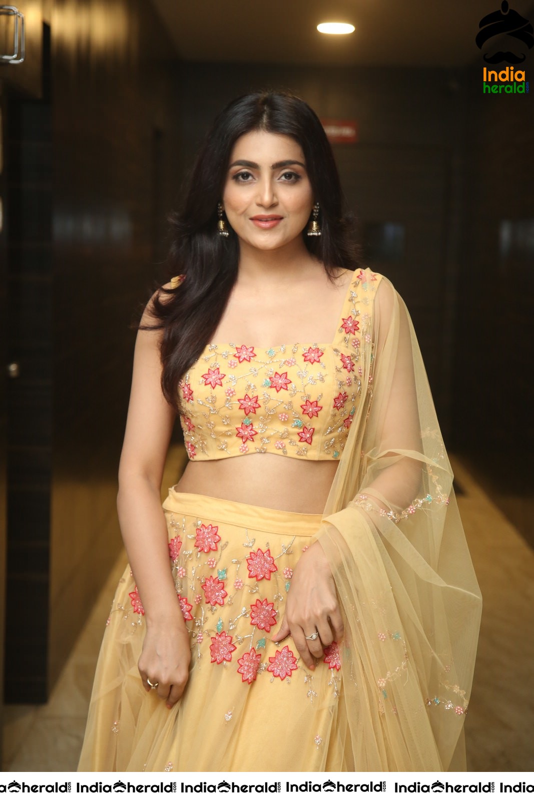 Avantika Mishra Shows her Teasing Hot Waistline in Choli Set 2