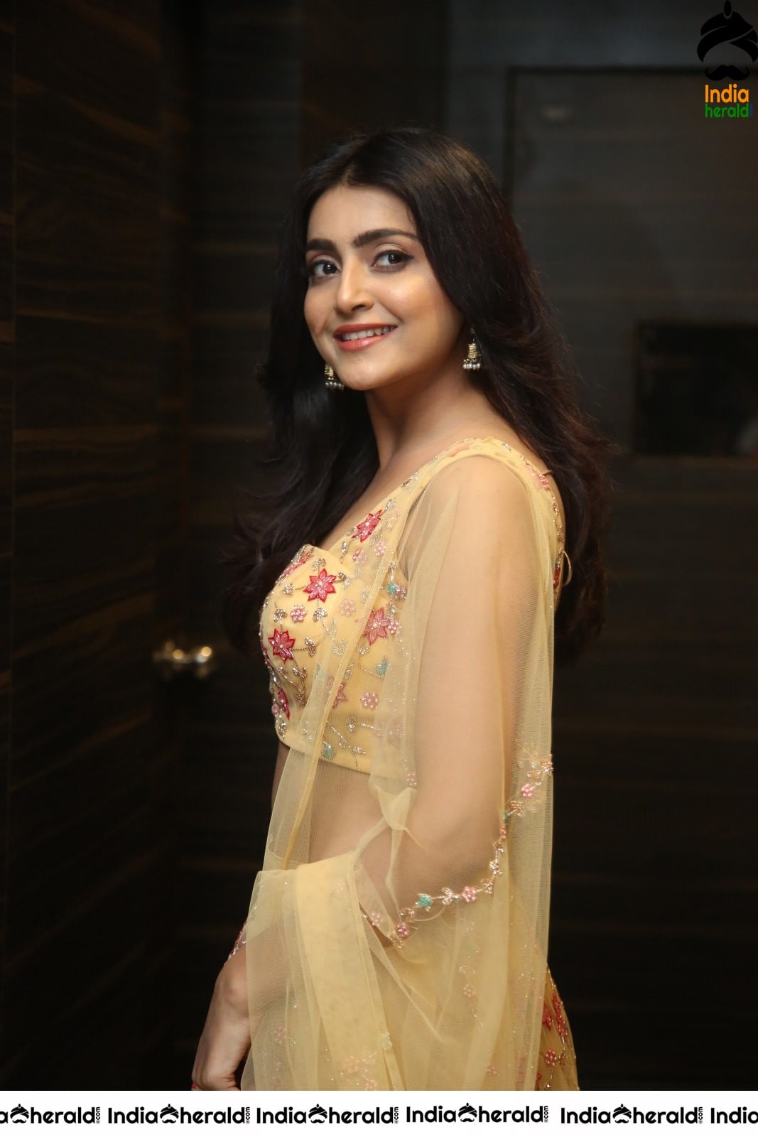 Avantika Mishra Shows her Teasing Waistline in Choli during Photoshoot Set 2