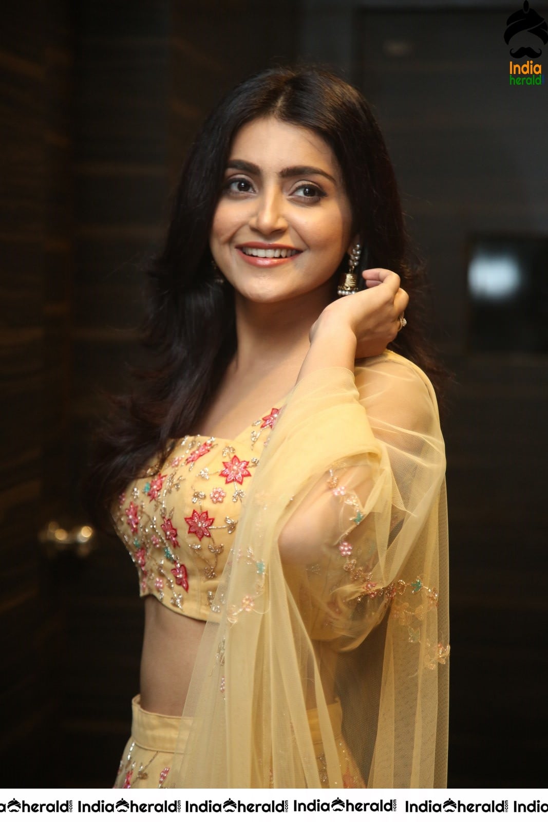 Avantika Mishra Shows her Teasing Waistline in Choli during Photoshoot Set 2