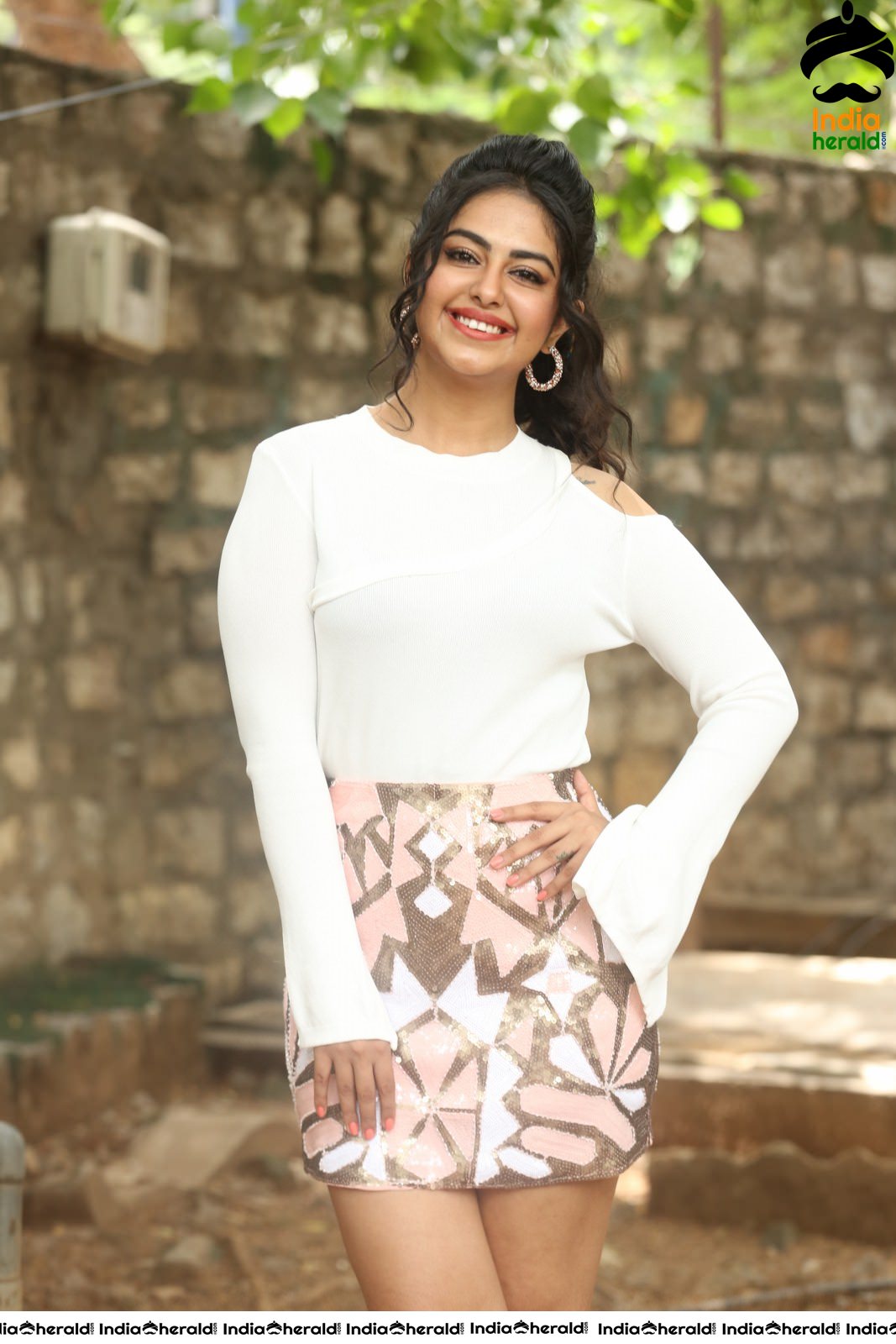 Avika Gor Latest Hot Thighs Show in White Dress Stills Set 3