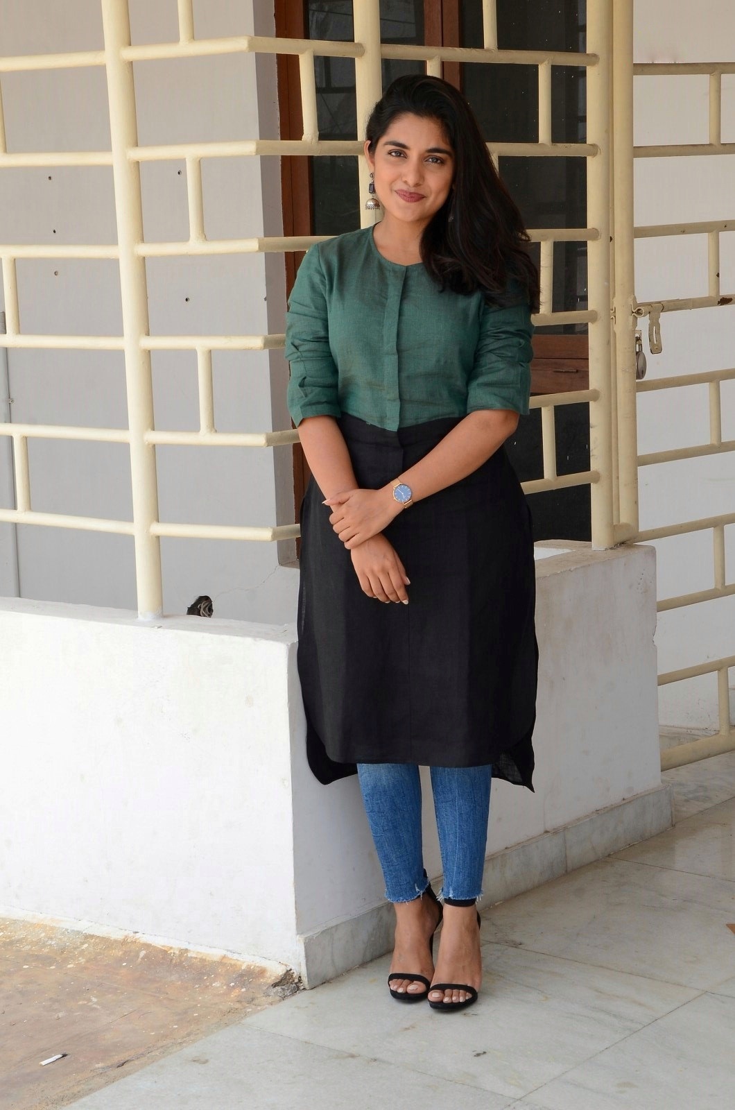 Beautiful Nivetha Thomas Photos Taken At Her Residence
