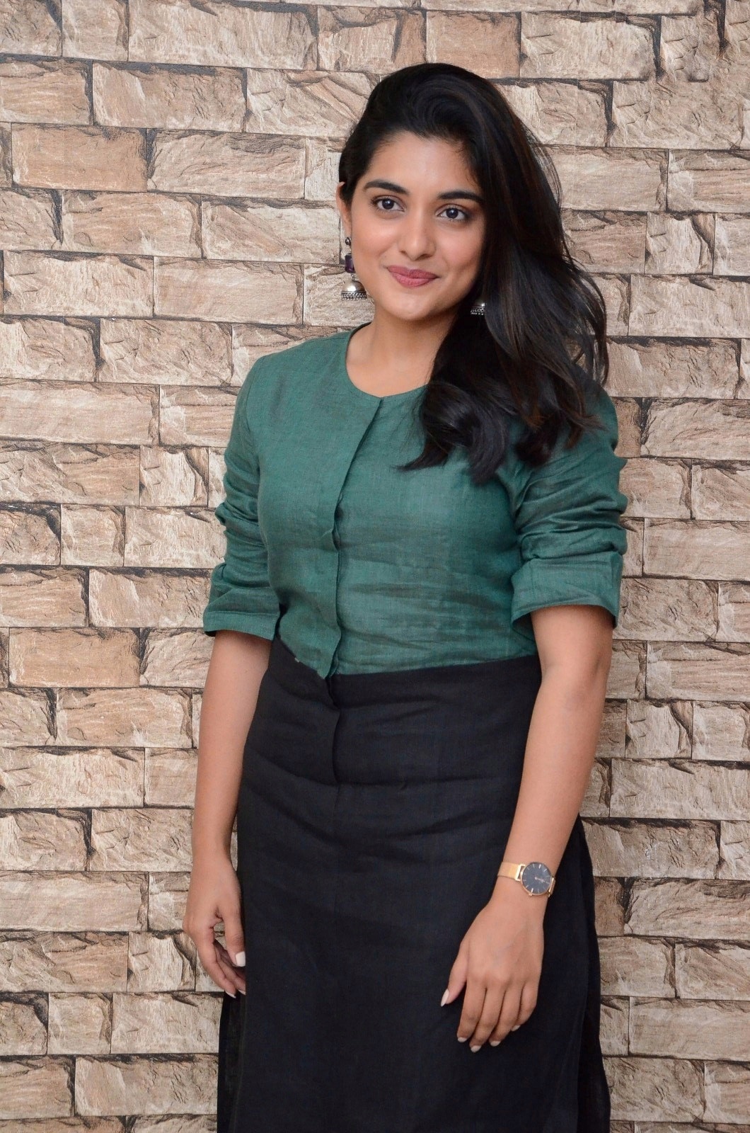 Beautiful Nivetha Thomas Photos Taken At Her Residence