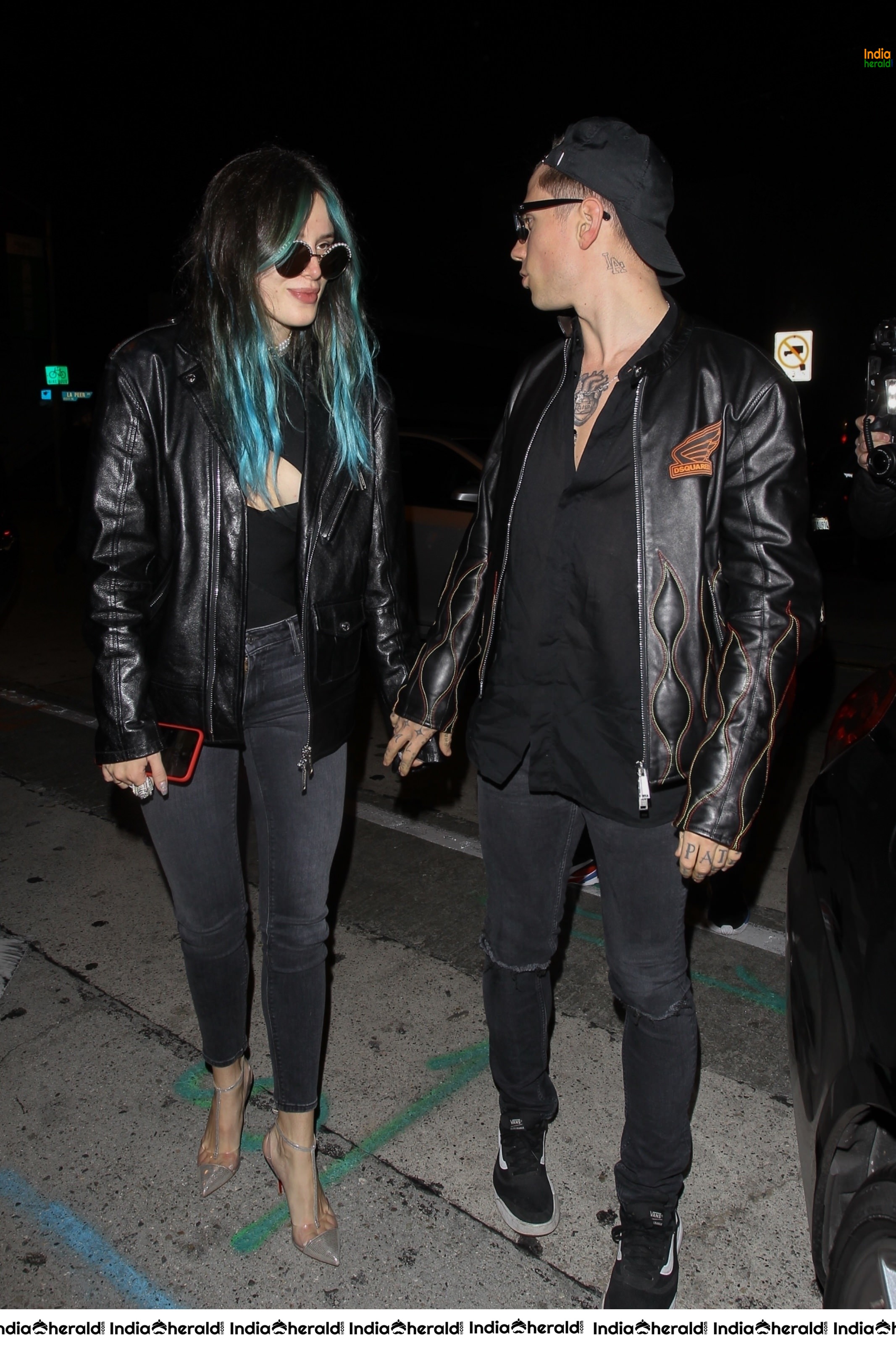 Bella Thorne seen on a Dinner Date with her Boyfriend