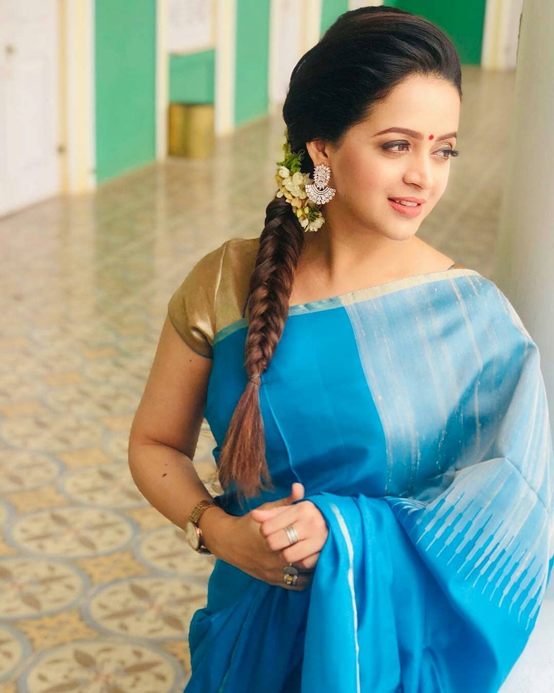 Bhavana Menon First Photoshoot After Marriage