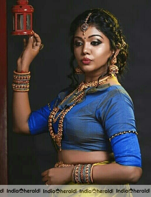 Bigg Boss Riythvika Sexy Traditional Stills