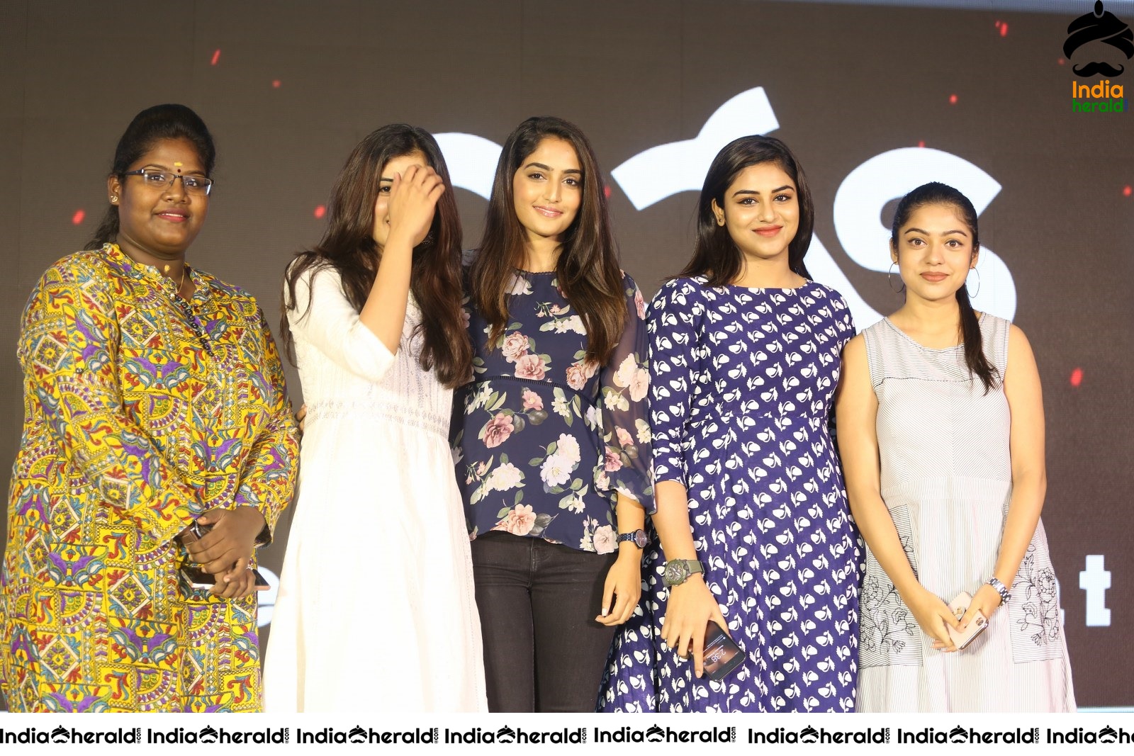 Bigil aka Whistle Movie Girls Together before Cameras Set 1