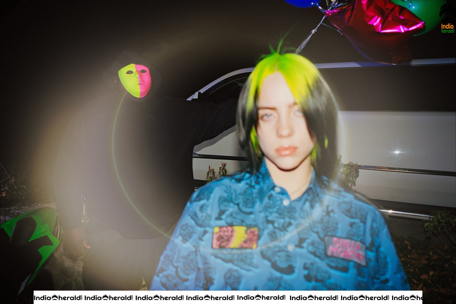 Billie Eilish poses for Dazed Magazine Spring Summer 2020 Edition